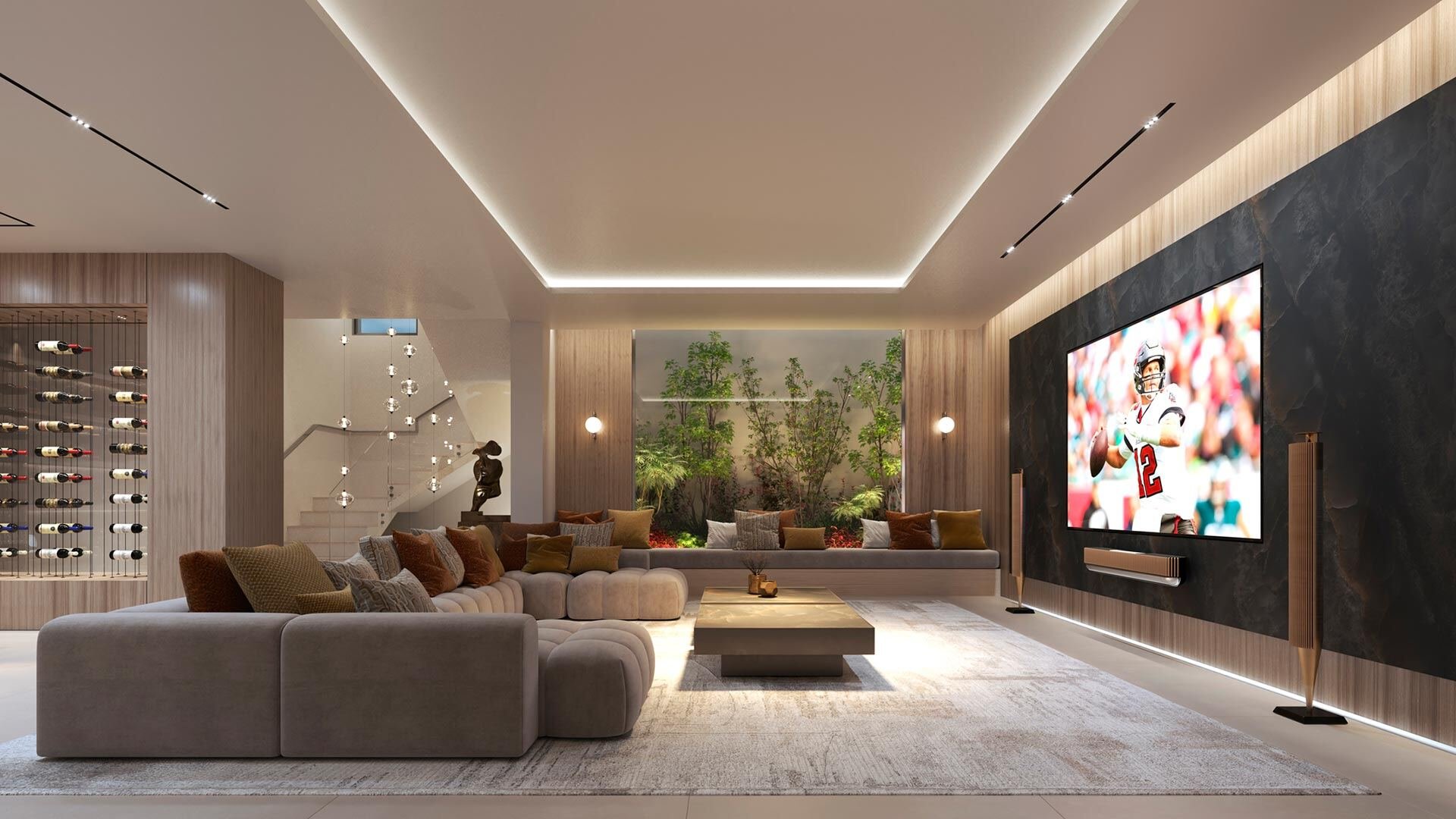 Be Seven Entertainment Room